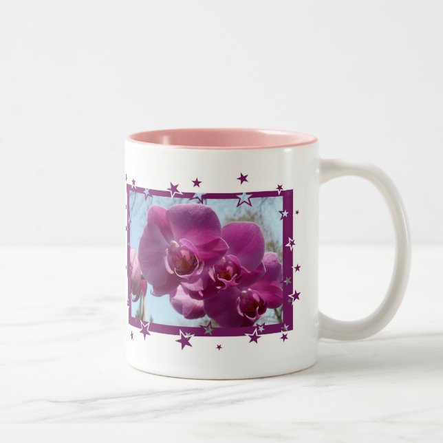 Taza Bicolor Orquídea púrpura (Derecha)