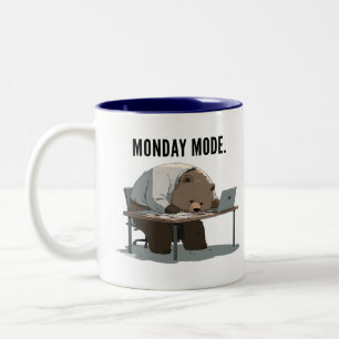Taza Bicolor Oso agotado del lunes