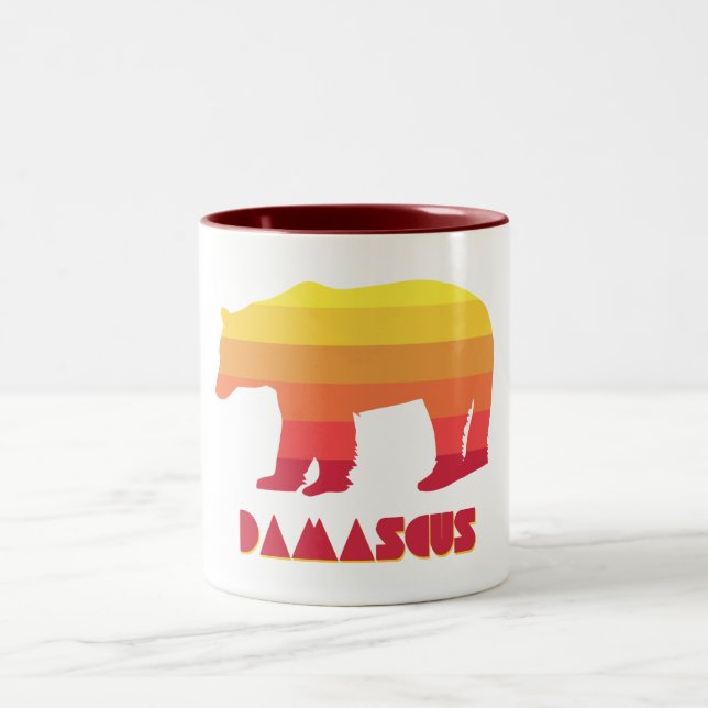 Taza Bicolor Oso Arcoíris de Damascus Virginia (Centro)