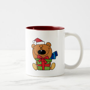 Taza Bicolor Oso con camisetas y regalos de vacaciones