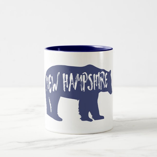 Taza Bicolor Oso de Hampshire (Centro)