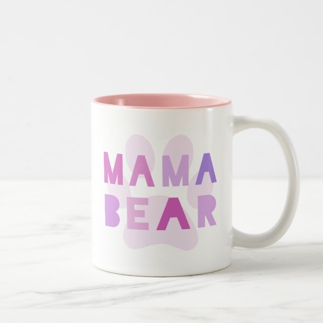Taza Bicolor Oso de la mamá (Derecha)