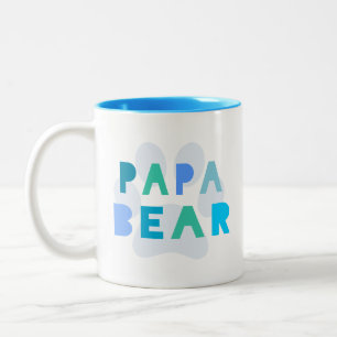 Taza Bicolor Oso de la papá