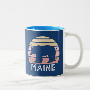 Taza Bicolor Oso de Maine