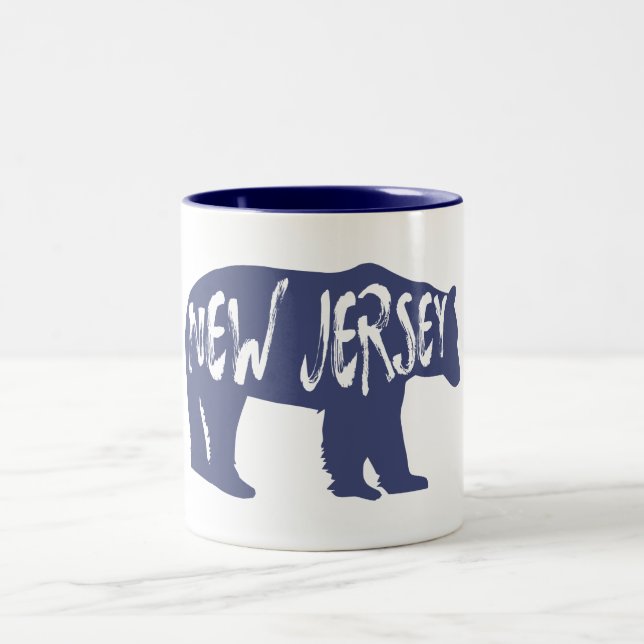 Taza Bicolor Oso de Nueva Jersey (Centro)