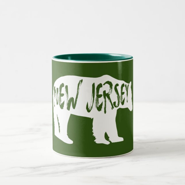 Taza Bicolor Oso de Nueva Jersey (Centro)