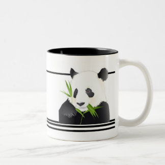 Taza Bicolor Oso de panda