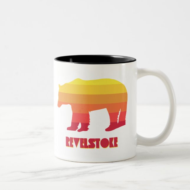 Taza Bicolor Oso de Revelstoke (Derecha)