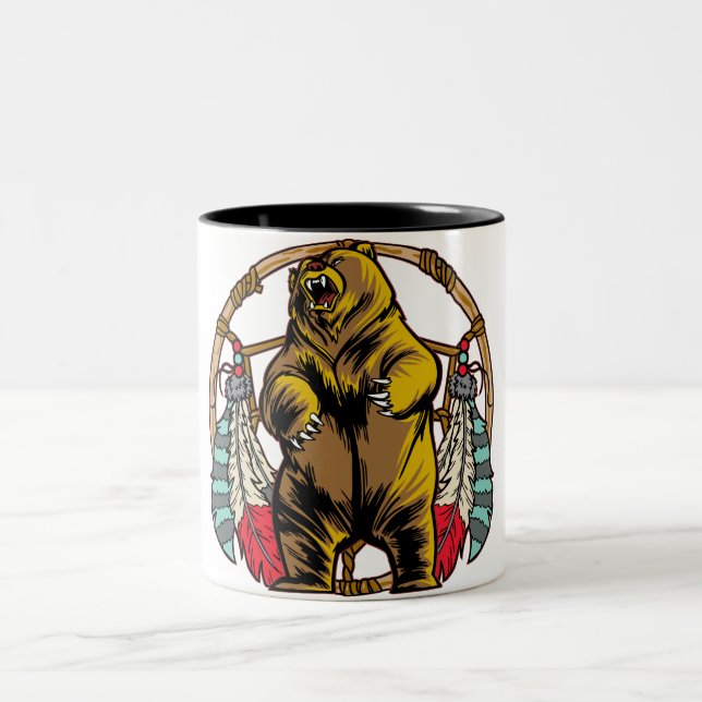 Taza Bicolor Oso Dreamcatcher (Centro)