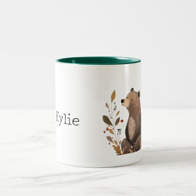 Taza Bicolor Oso marrón (Centro)