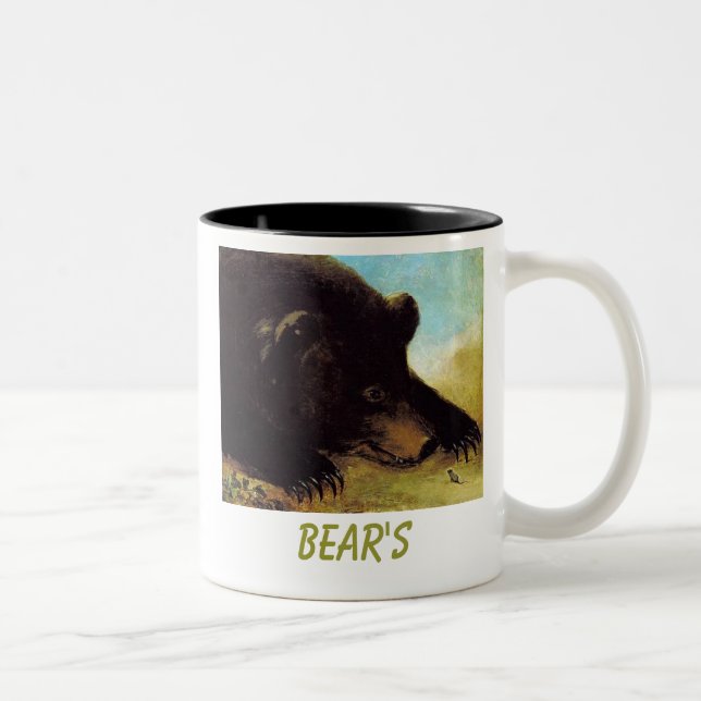 Taza Bicolor oso, OSO (Derecha)