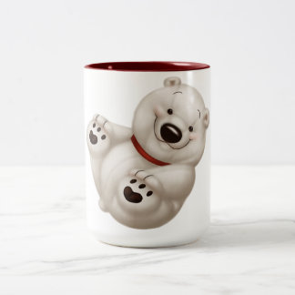 Taza Bicolor oso polar