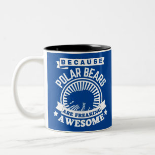 Taza Bicolor Oso polar