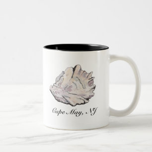 Taza Bicolor Ostión simple y elegante