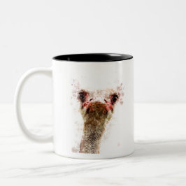 Taza Bicolor Ostrich
