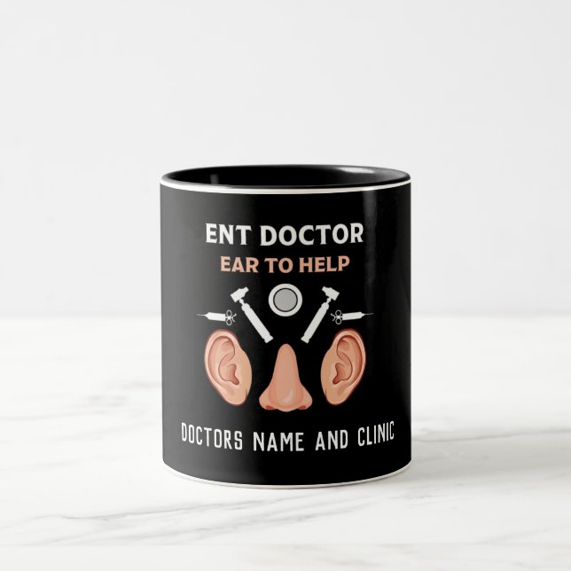 Taza Bicolor Otolaringología Otorhinolaringólogo (Centro)