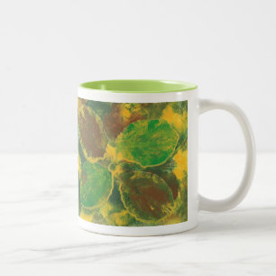Taza Bicolor Otoño Birch Leaves Fall Mugs