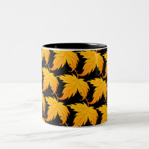 Taza Bicolor Otoño Cae Sale Mug