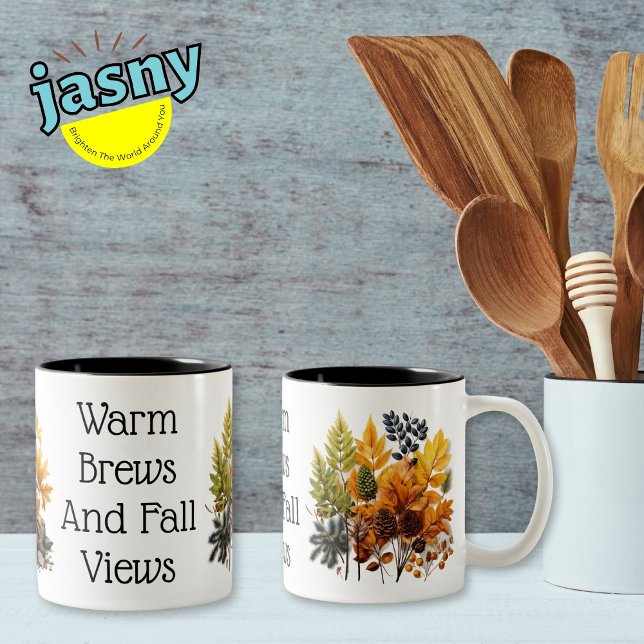 Taza Bicolor Otoño elegante (Subido por el creador)