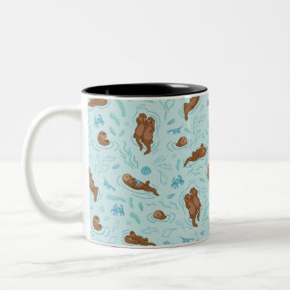 Taza Bicolor Otter fun light