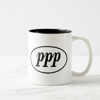 Taza Bicolor Óvalo del PPP