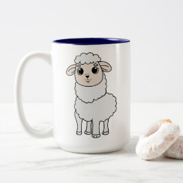 Taza Bicolor Oveja corta