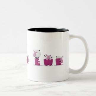 Taza Bicolor Oveja del amor del KRW I