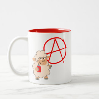 Taza Bicolor Oveja Personalizado Rebelde