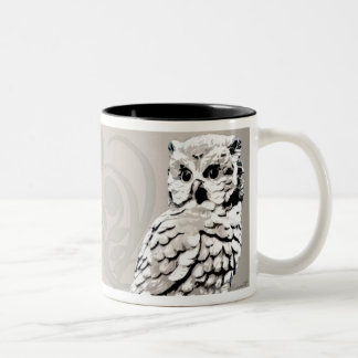 Taza Bicolor Owl Art Mugs