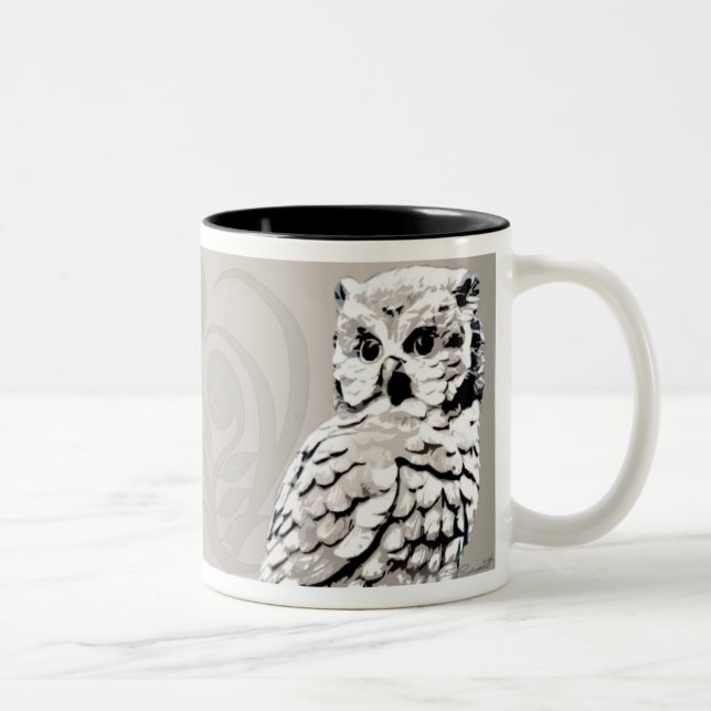 Taza Bicolor Owl Art Mugs (Derecha)