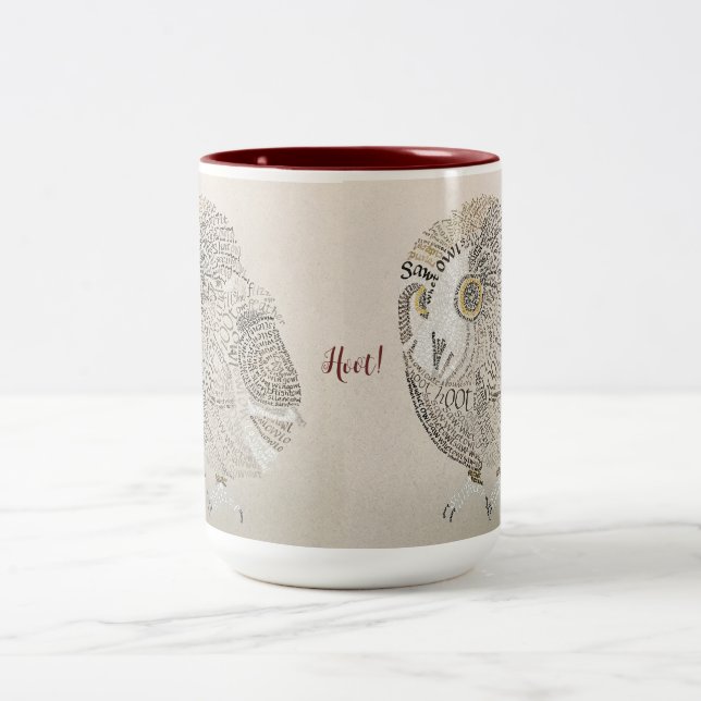 Taza Bicolor Owl Coffee Mug (Centro)