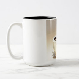 Taza Bicolor Owl Coffee Mug