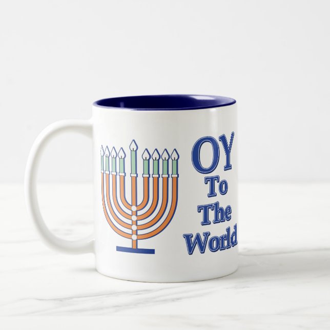 Taza Bicolor Oy-To-The-World (Izquierda)