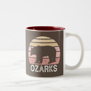 Taza Bicolor Ozarks Bear