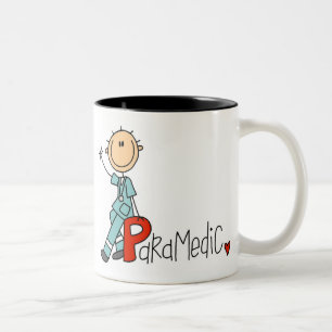 Taza Bicolor P es para Paramédico