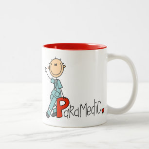 Taza Bicolor P es para Paramédico
