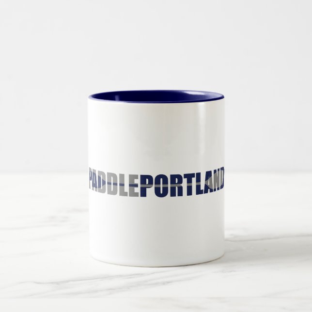 Taza Bicolor Paddle Portland Kayaking (Centro)