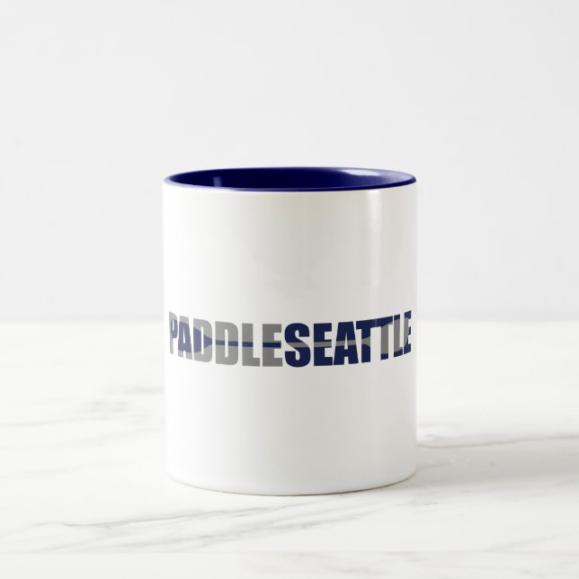 Taza Bicolor Paddle Seattle Kayaking (Centro)