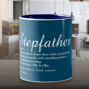 Taza Bicolor Padrastro, Definición de Padrastro Escritura Moder