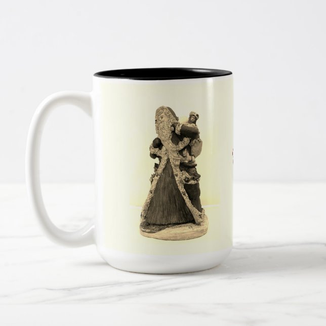 TAZA BICOLOR PADRE CHRISTAS (Izquierda)