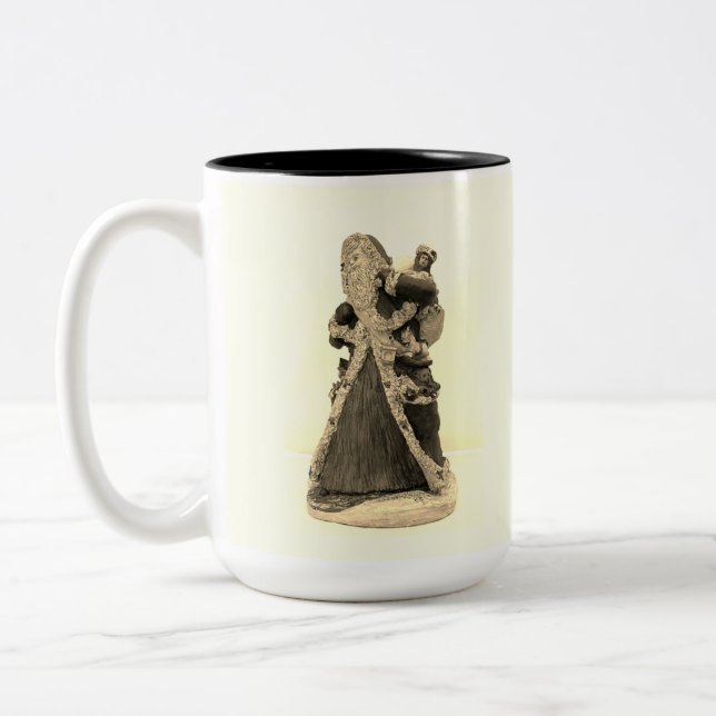 TAZA BICOLOR PADRE CHRISTAS (Izquierda)