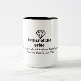 Taza Bicolor Padre de la novia