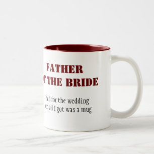 Taza Bicolor Padre de la novia