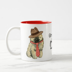 Taza Bicolor Padre Keeshond