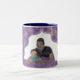 Taza Bicolor Padre y hijo Storytime