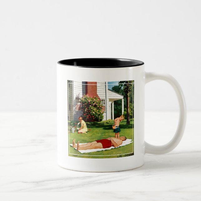 Taza Bicolor Padres rivalizadores (Derecha)