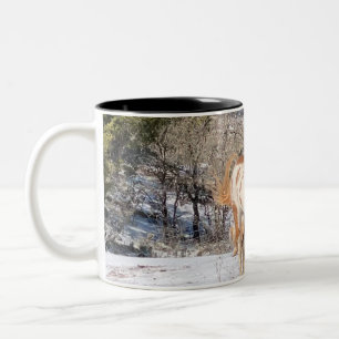 Taza Bicolor Paint Horse Mug