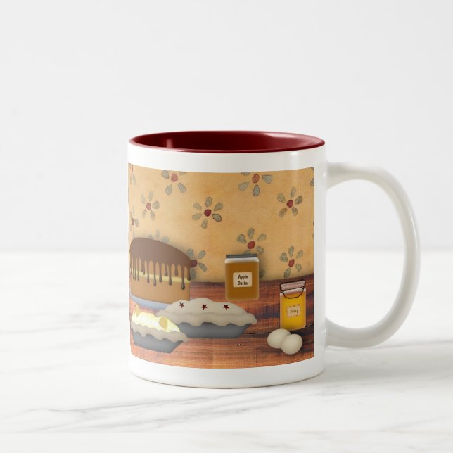Taza Bicolor Pais postres (Derecha)