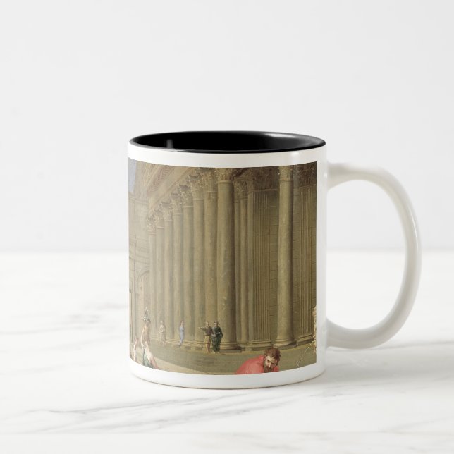 Taza Bicolor Paisaje clásico (Derecha)