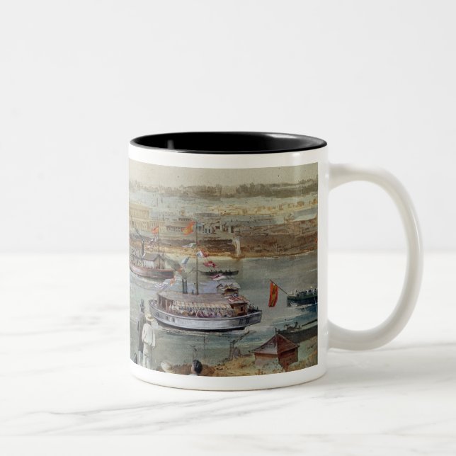 Taza Bicolor Paisaje de Cuba (Derecha)